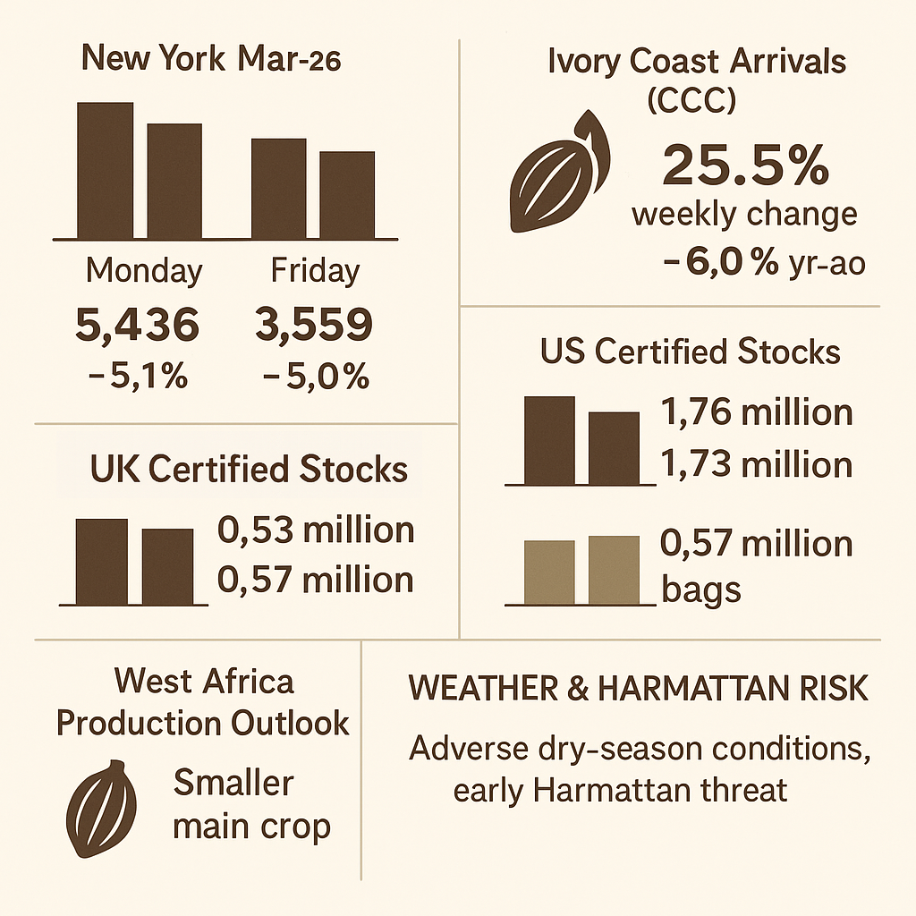 26.11.2025 - Daily Cocoa Market Report